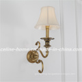 2015 New Design Iron Wall Light with Fabric Shade (SL2153-1W)